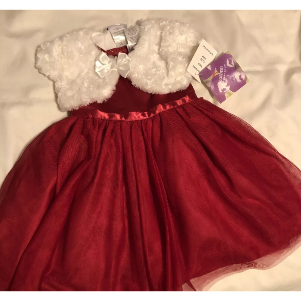 Blueberi Blvd 2pc 24 Mo Holiday Christmas Dress